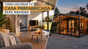 Cómo decorar una casa prefabricada en Navidad