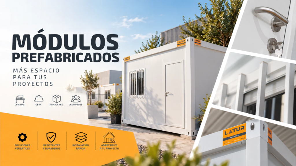Módulo prefabricado LATUR para empresas y oficinas en Córdoba